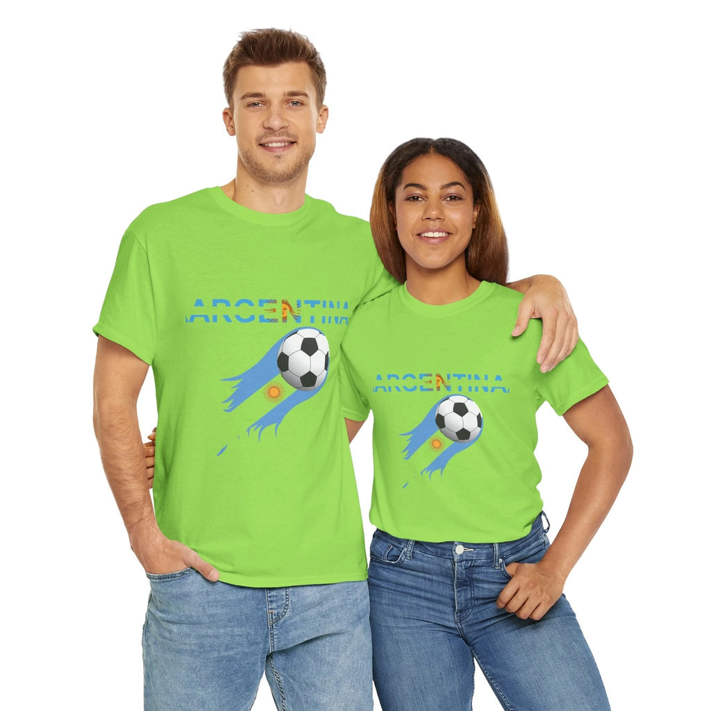 Argentina Soccer Fan Tee, World Cup Shirt, Football Lover Gift, Sports Team