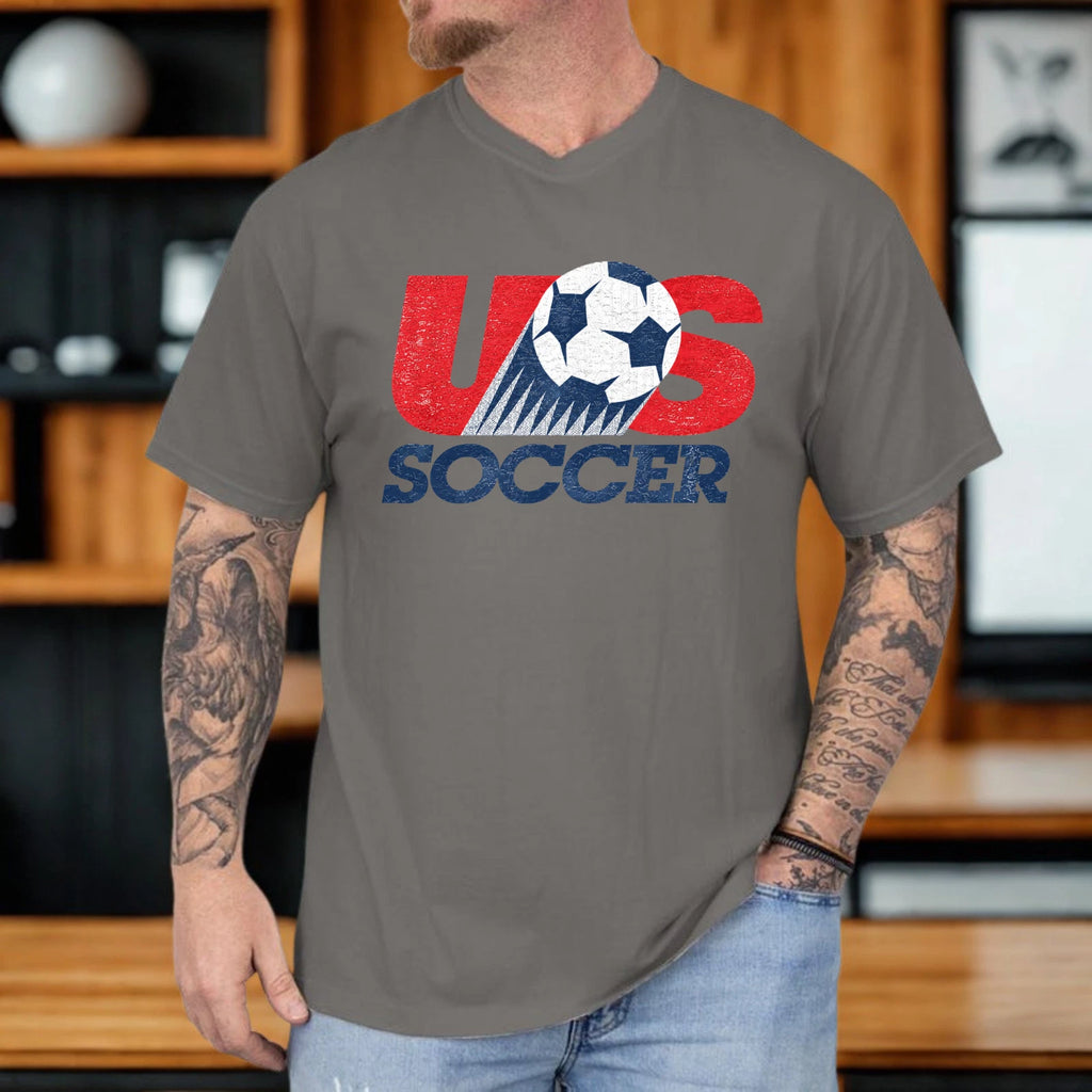 USA Soccer World Shirt, United States Football Tee, Soccer Fan Gift