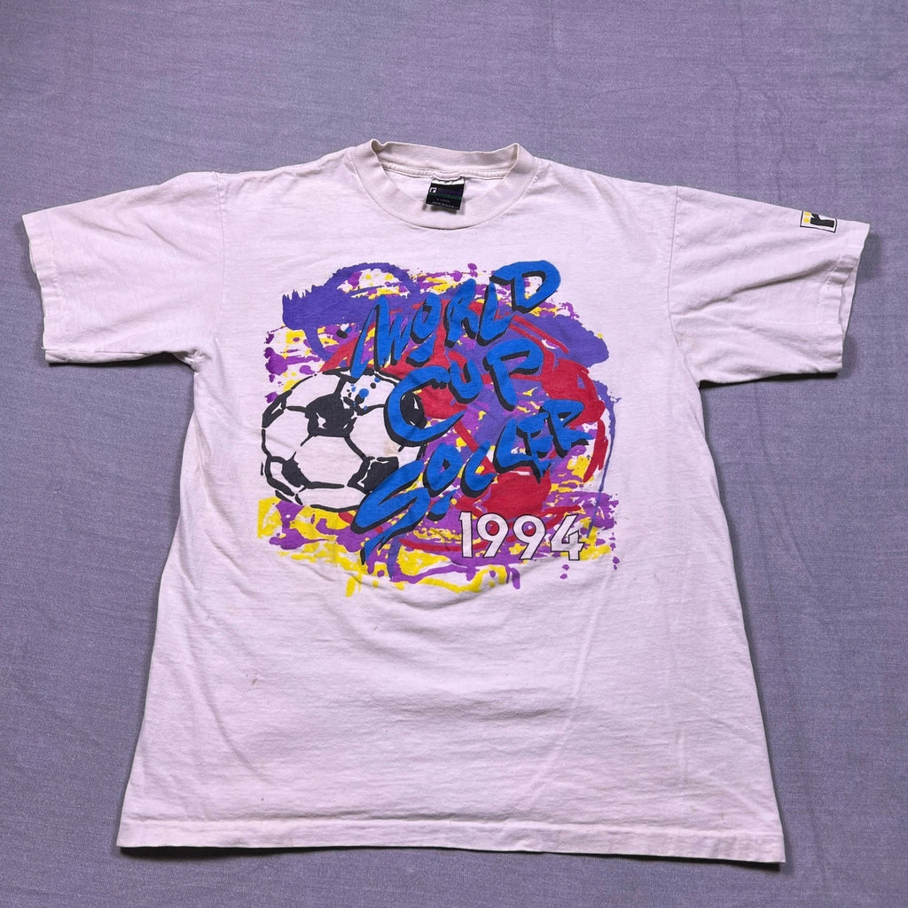 Vintage Roche Performance Apparel World Cup Soccer 1994 T Shirt Mens X-Large