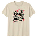 Cupids Favorite T-Shirt Valentines Day Romance Love Gift For Him And Her