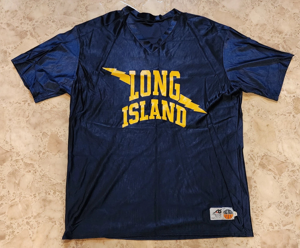 Long Island Lightning Shirt Jersey Basketball Soccer Thunder Storm NY MJF AEW