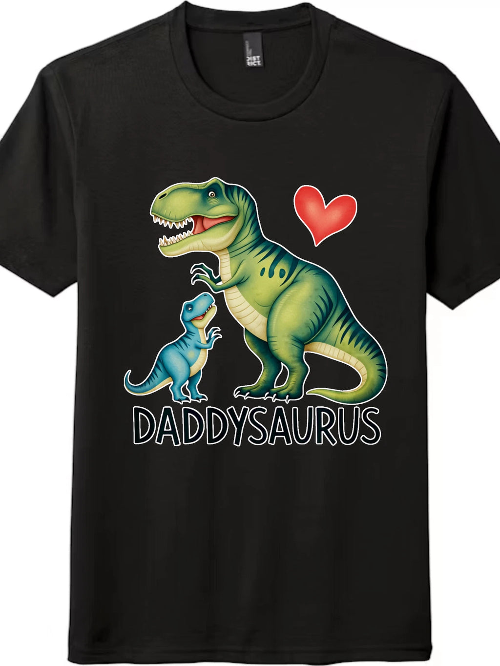 Father’s Day Dino Dad T-Shirt | DaddySaurus Gift for New Dad, Unisex Tee