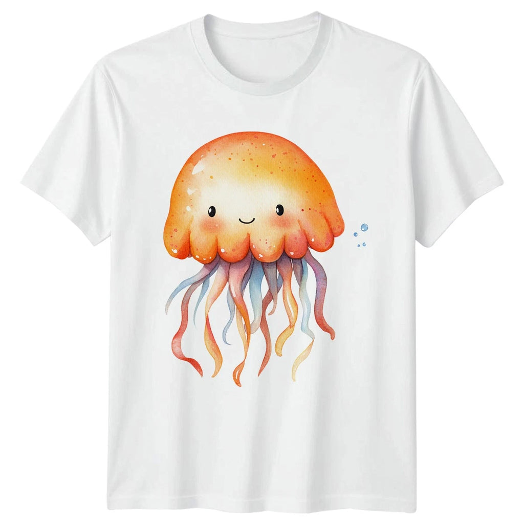 Cute Jellyfish T-Shirt Ocean Life Marine Animal 2026 Birthday Gift