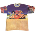 VINTAGE Y2K 2000S 90S BOOM ANIME ALL OVER PRINT SHIRT MENS UNISEX LARGE