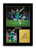Iker Casillas Football Player Autographed Print Gift Item Spain Soccer