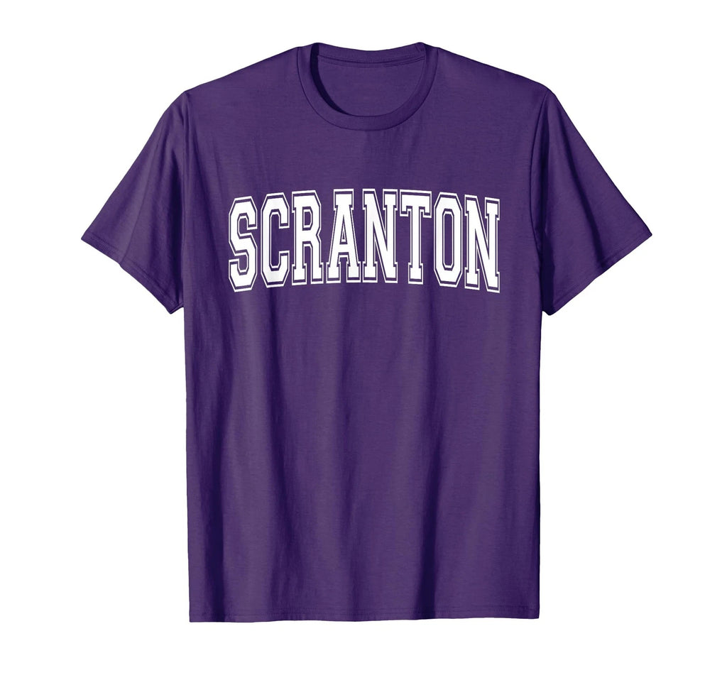 SCRANTON PA PENNSYLVANIA USA Vintage Sports Varsity Style T-Shirt