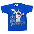 1998 Vintage Pro Player Jose Canseco Toronto Blue Jays T-Shirt Men's Medium New