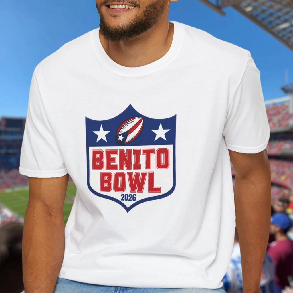Benito Bowl 2026 Football T-shirt, Benito Bowl Shirt, Football Fan Boricua Gift
