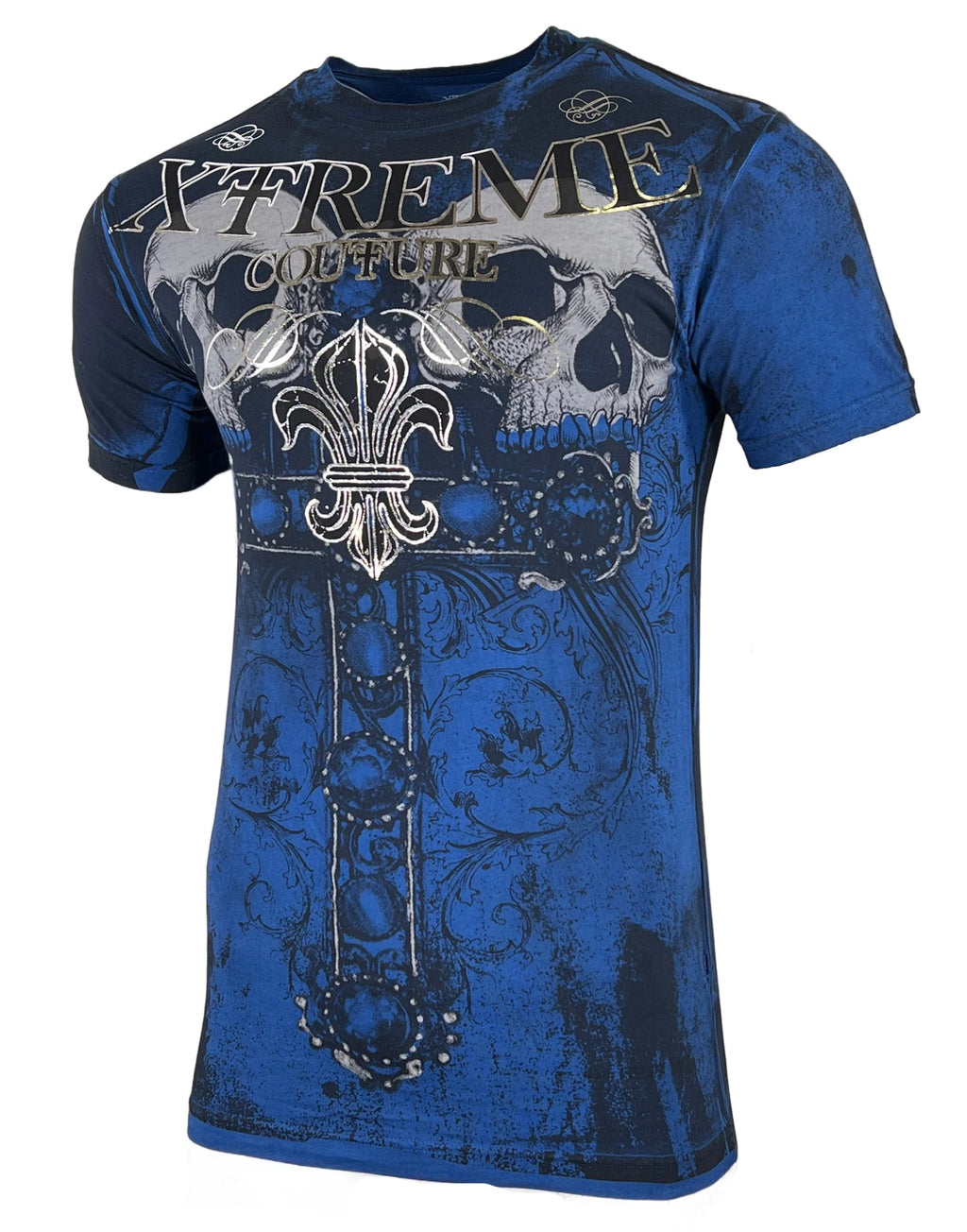 Xtreme Couture By Affliction Men's T-Shirt GRAVE MAKER Skull Cross S-5XL