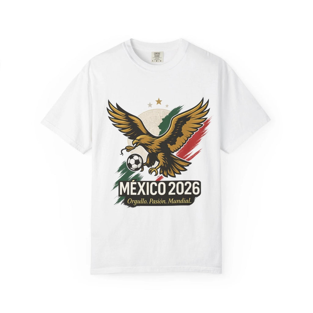 Mexico 2026 Eagle T-shirt, Unisex Soccer Tee, Garment-Dyed Apparel, Sports [...]