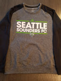 Adidas Seattle Sounders FC MLS Soccer Climawarm Men Med Jersey Shirt FIFA