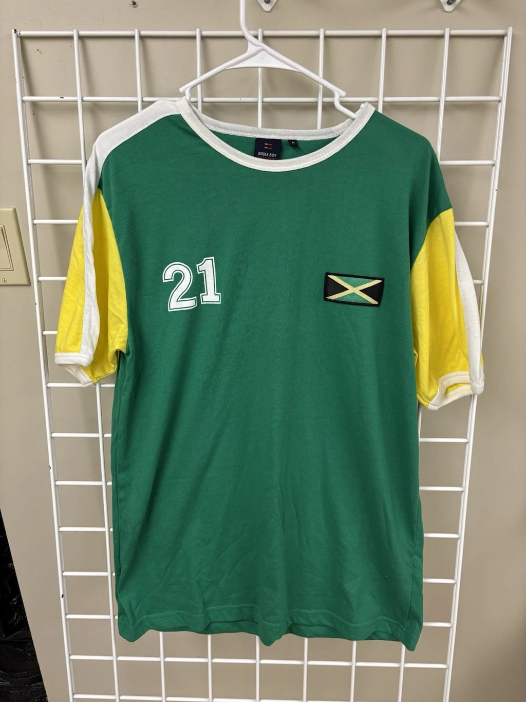 The Great Country Of Jamaica Soccer T-Shirt/jersey Medium