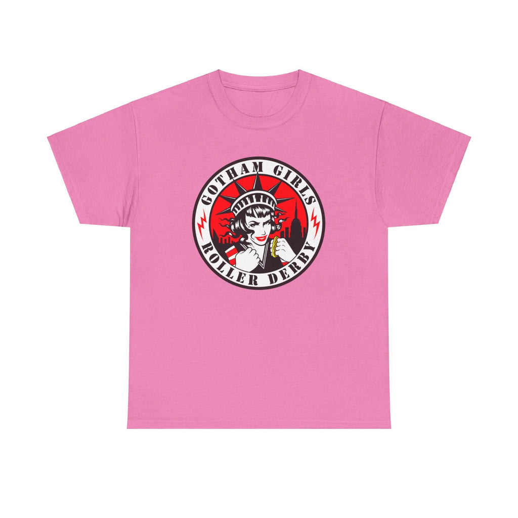 gotham girl roller derby T-shirt heavy cotton Size M