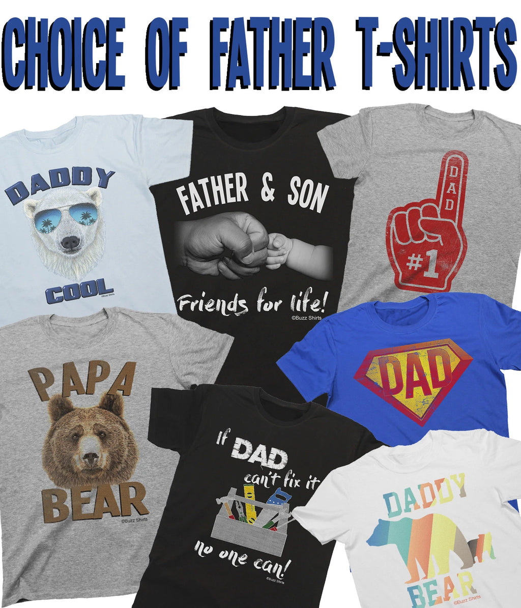 FATHER Christmas Gift T-Shirt Birthdays Eco Friendly DAD Daddy Stocking Filler