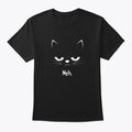 Sarcastic Funny Angry Cat Meh Halloween T-Shirt Made in the USA Size S to 5XL