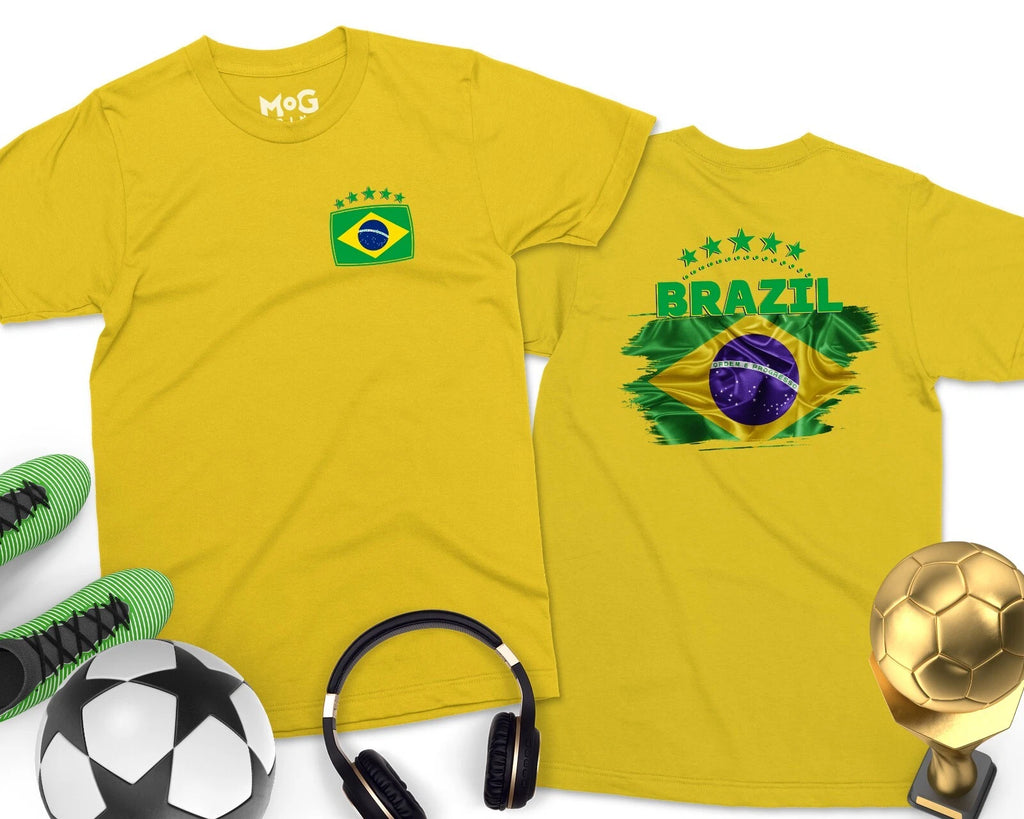 Brazil futebol T-Shirt Brasília World Football Cup 2026 Brasil Team Flag 2026