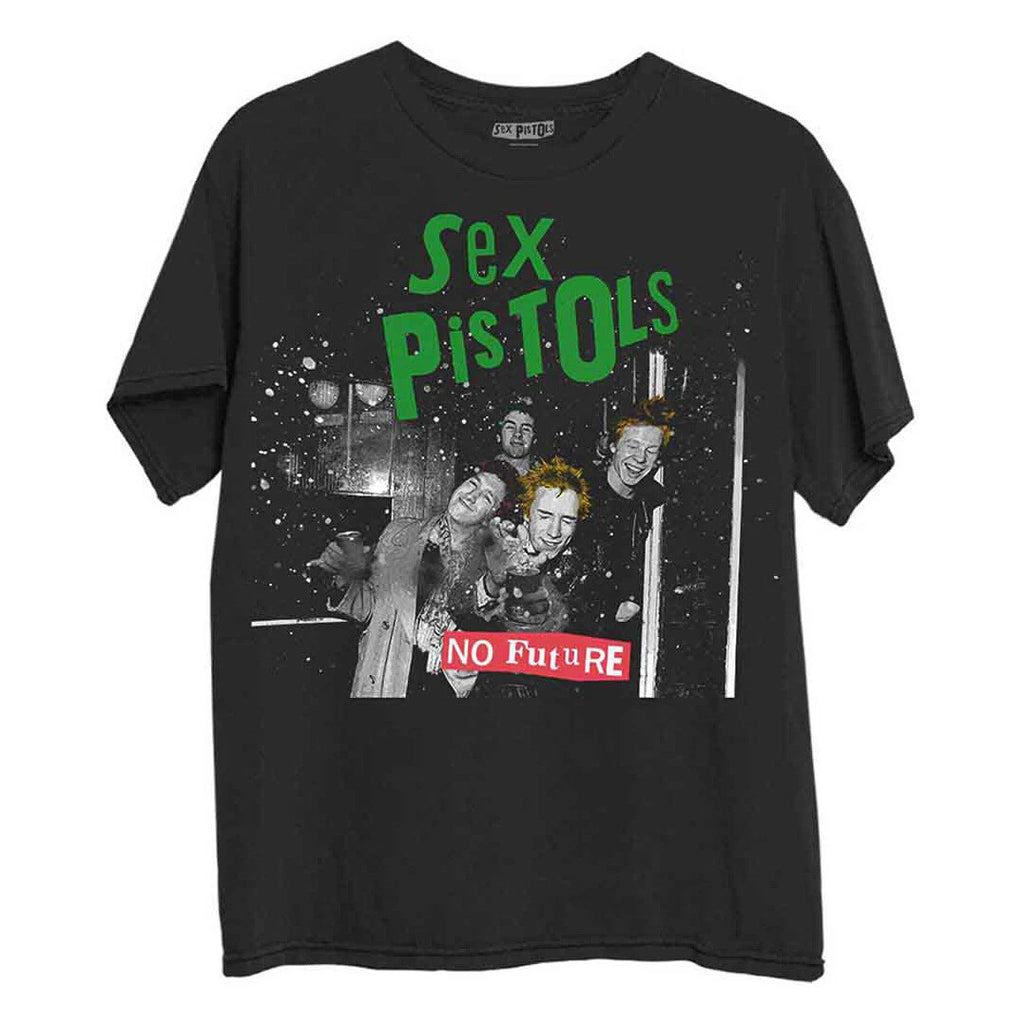 Sex Pistols T-Shirt Cover Photo Punk Rock Band Official Black New