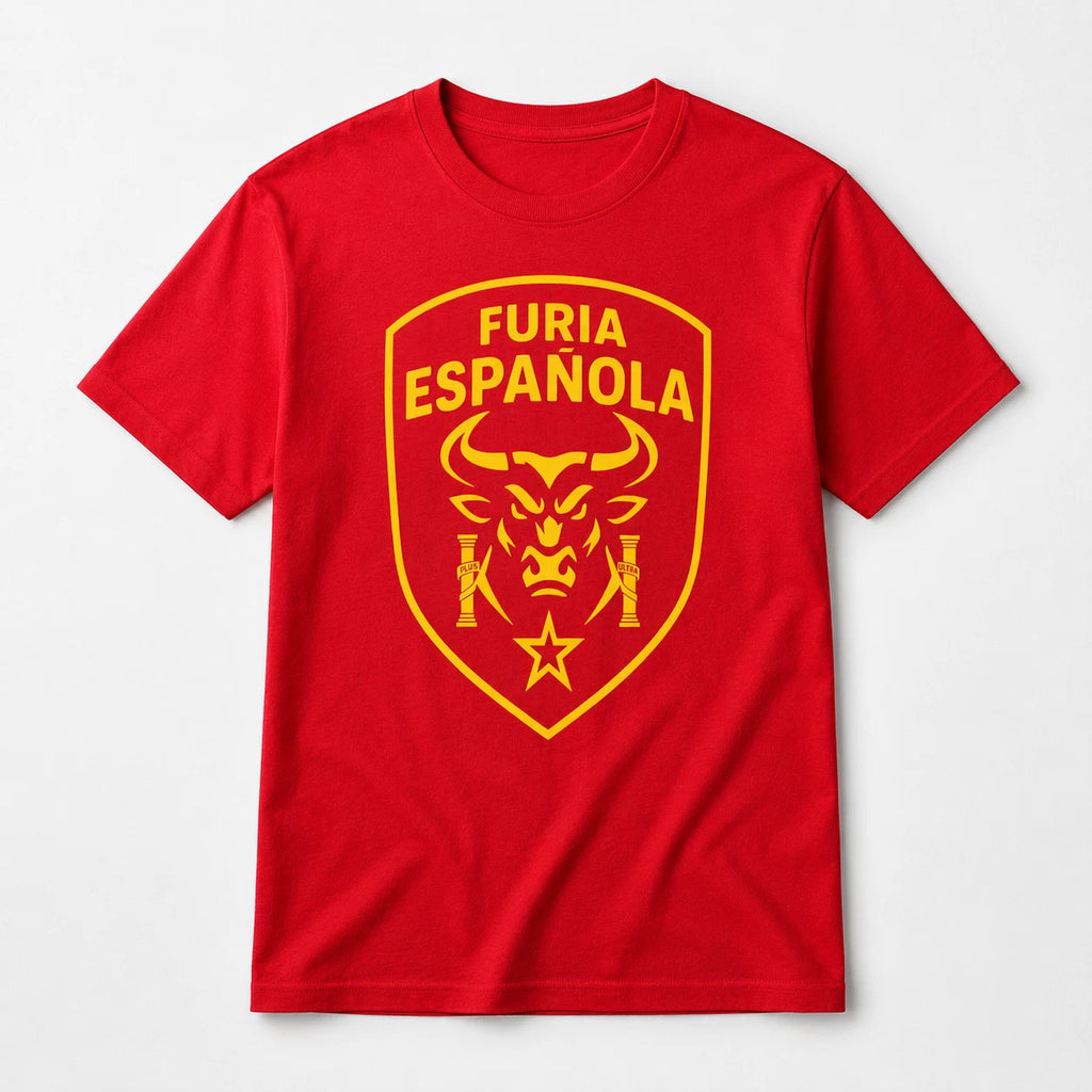 Spain Soccer Shirt | La Furia T-shirt | World Cup Game Day Tee