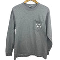 Soccer T-shirt Gray Mia Hamm Quote Long Sleeve Medium USWNT Blokecore Unisex