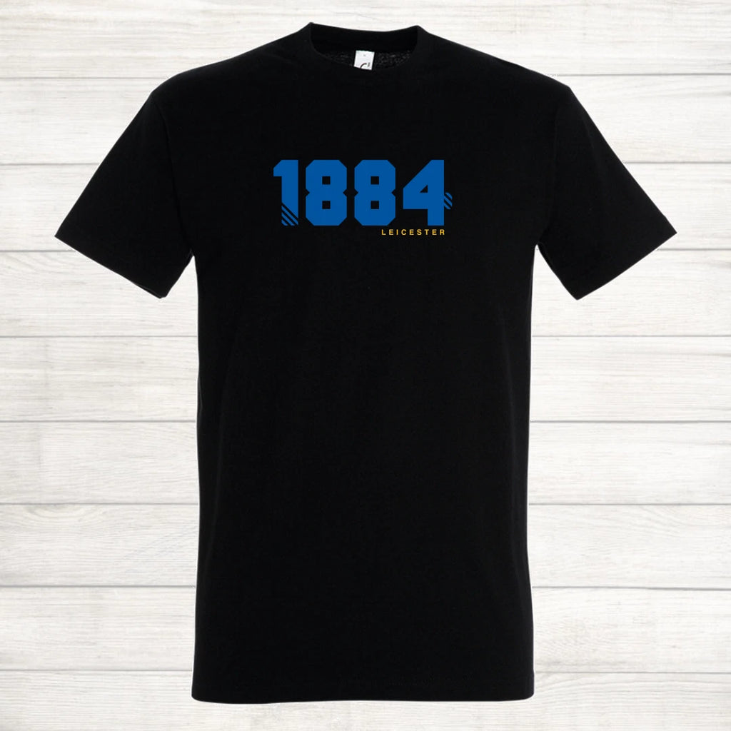 Leicester City Football Shirt 1884 Est Year Retro Gift Casual T Shirt
