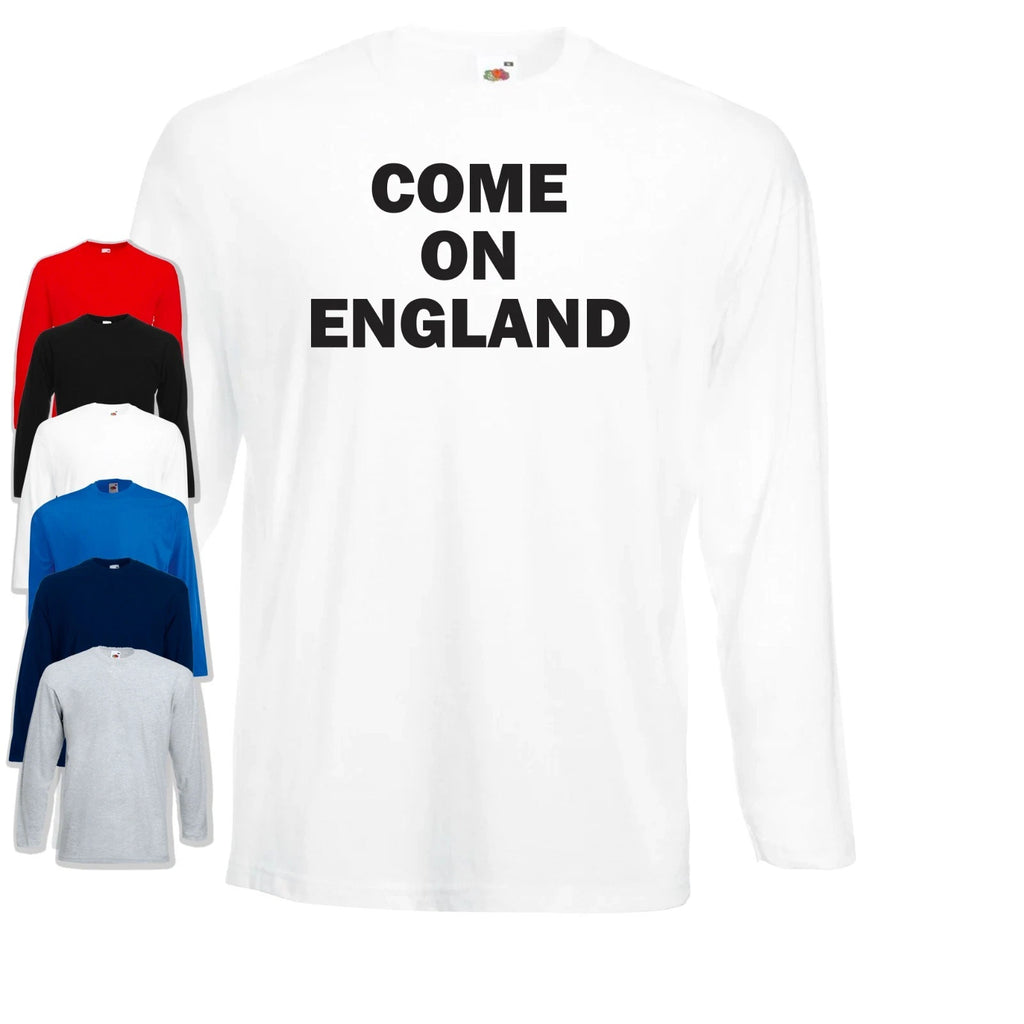 Come On England Long Sleeve T-Shirt | Football | 2026
