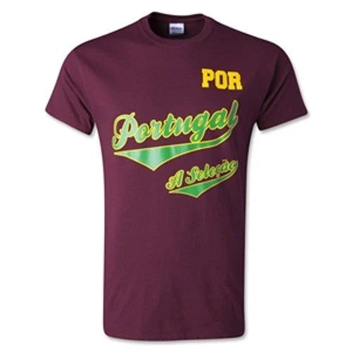 New Portugal "A Selecao" Banner Soccer World Cup Supporters T-shirt Mens Small