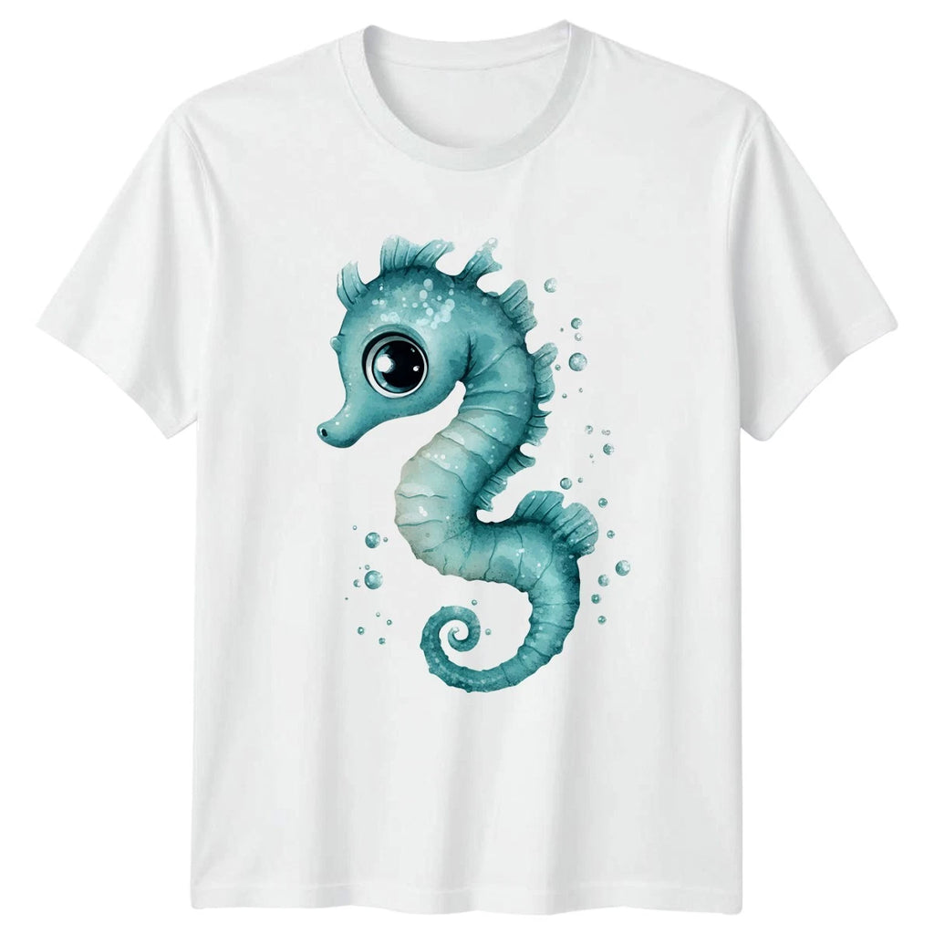 Cute Seahorse T-Shirt Ocean Life 2026 Birthday Gift For Him And Her