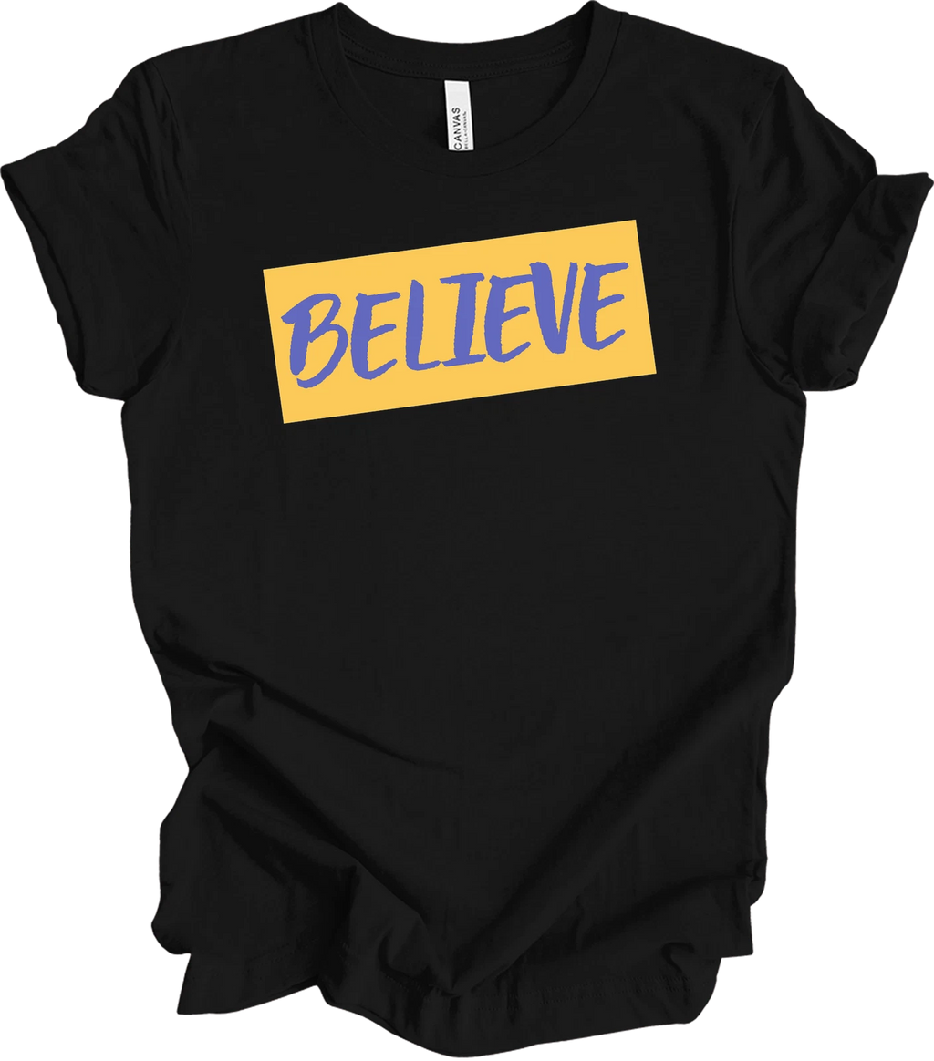 Ted Lasso Believe Shirt AFC Richmond Soccer Fan Believe Sign Quote T-Shirt Tee