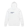 Punching Above My Weight Stylish Funny Minimalist Statement Hoodie
