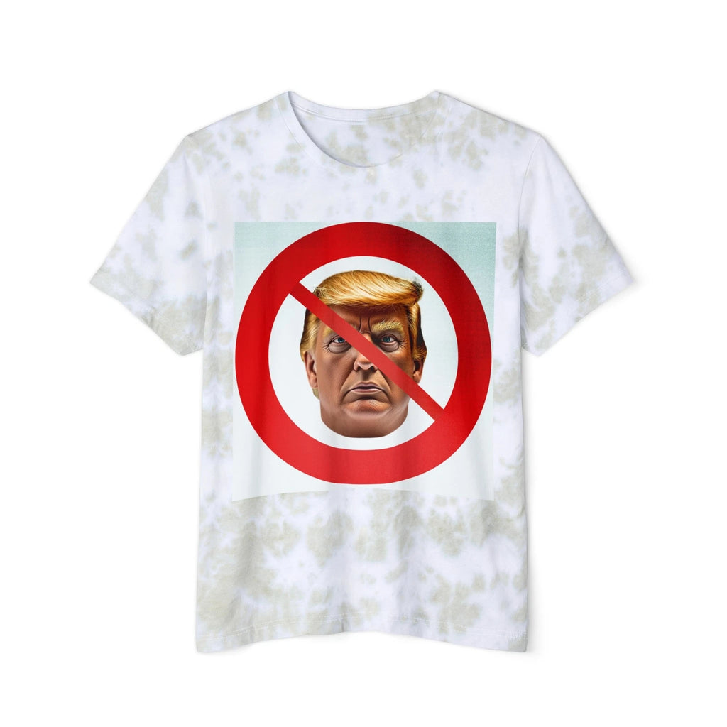Unisex Tie-Dyed Anti-Trump T-Shirt - Bold Statement Tee for Activism