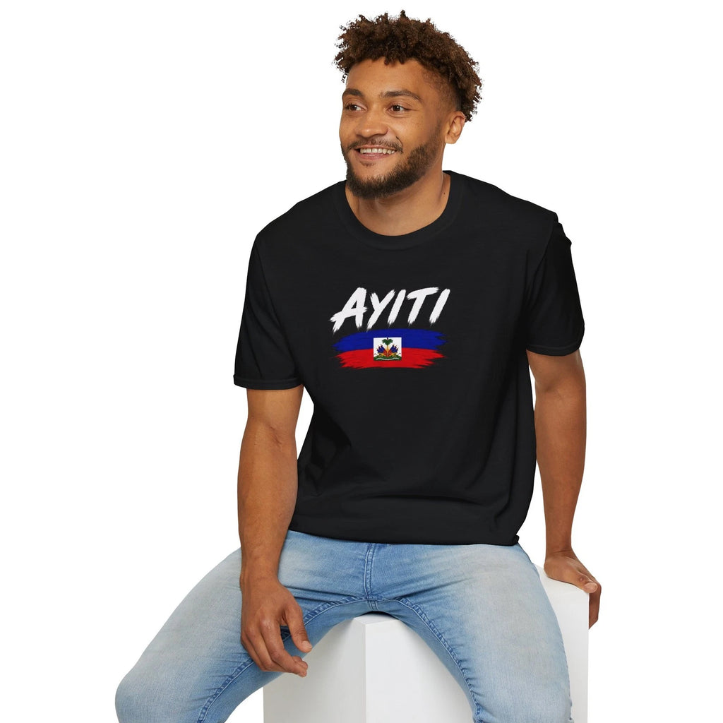 Ayiti World Cup 2026 T-Shirt | Ayiti Haiti Flag Soccer Design