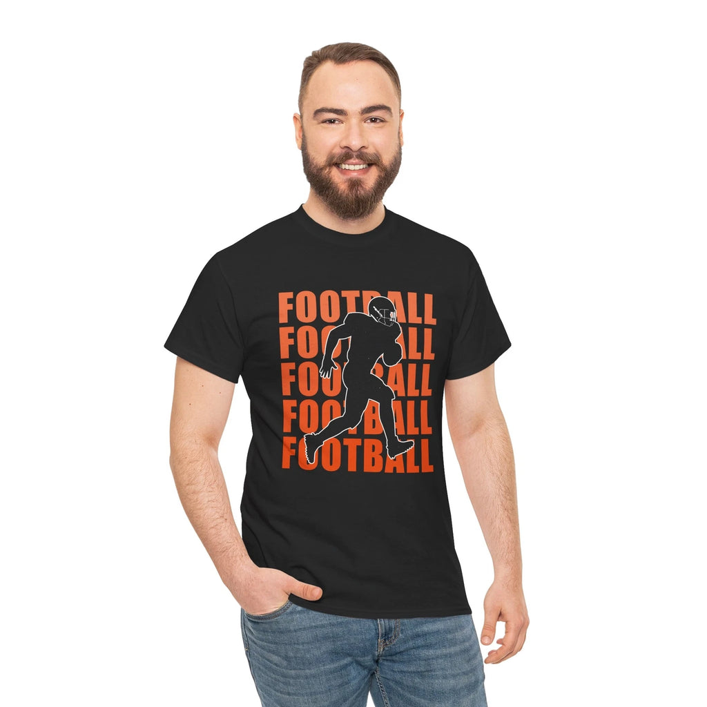 American Football T-Shirt - Football Fan Tee for Game Day & Tailgating