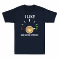 Lovers Coffee Gift T-Shirt Funny Men's 3 Coffee Maybe Like I Cotton People And