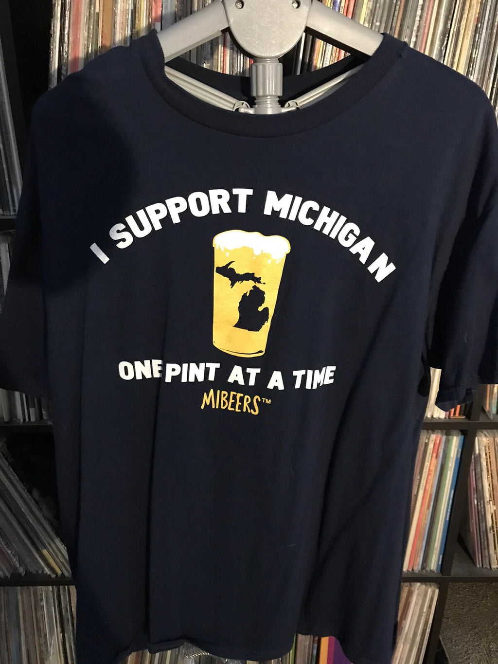 Michigan Beer TShirt XL Black
