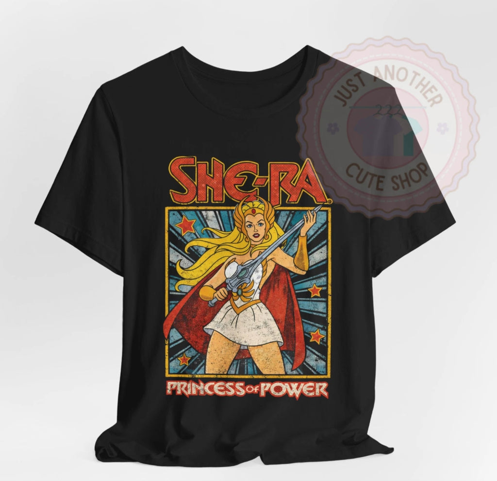 She-Ra Princess of Power T-Shirt ✩ Vintage 80s Retro Cartoon Graphic Tee! RARE!