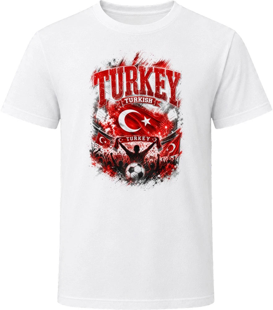 Turkey Turkish Soccer Football National Supporters T Shirt