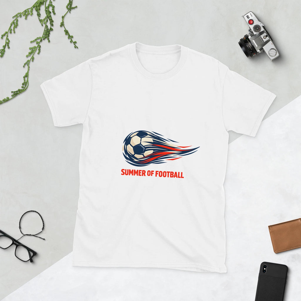 Summer of Football Soccer Shirt Unisex Sport Graphic Tee Fan Gift Season
