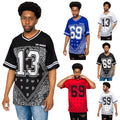 Victorious Men's Bandana Paisley 13 And 69 Team Football Jersey FJ13 & FJ69