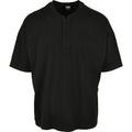 Urban Classics Oversized Henley Button Down Collar Relaxed T-Shirt