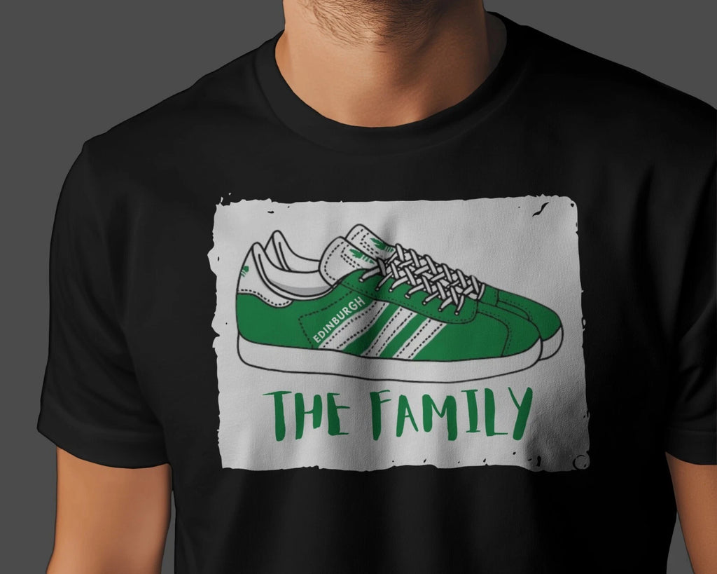 THE FAMILY Gazelle T-Shirt | Hibernian Hooligans Blackleys Capital Hibs Family