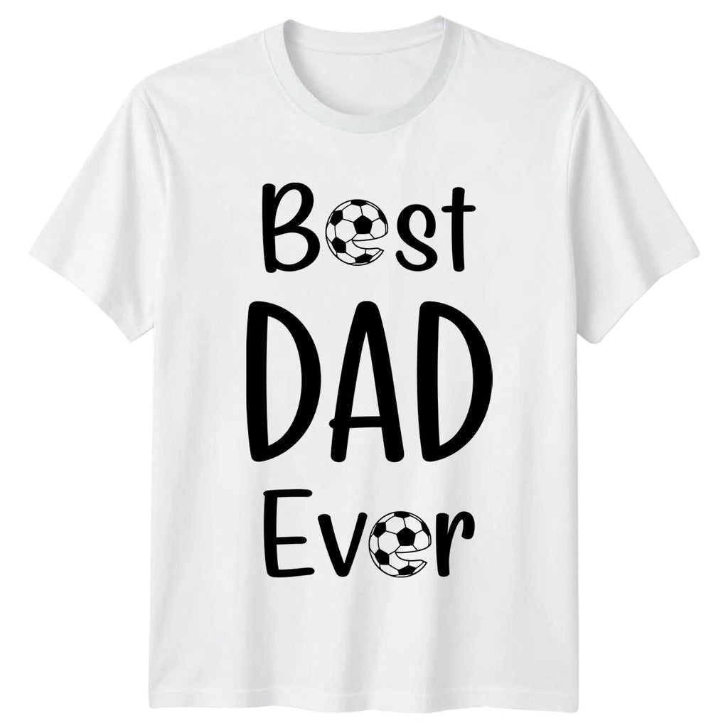 Best Soccer Dad Ever Mens T-Shirt Soccer Dad Soccer Fathers Day Gift For Him