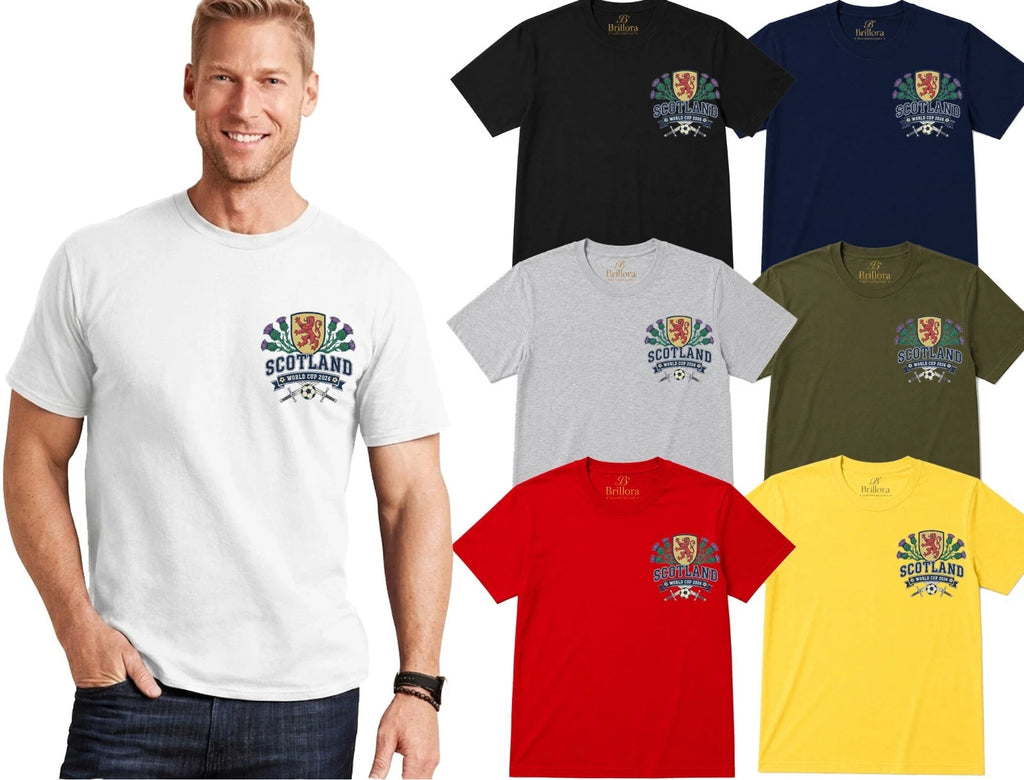 Scotland 2026 World Cup Football T Shirt Tournament Fan Tee Gift Unisex