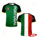Portugal Football Shirt 2026 World Cup Portugal Team T-Shirts Polyester