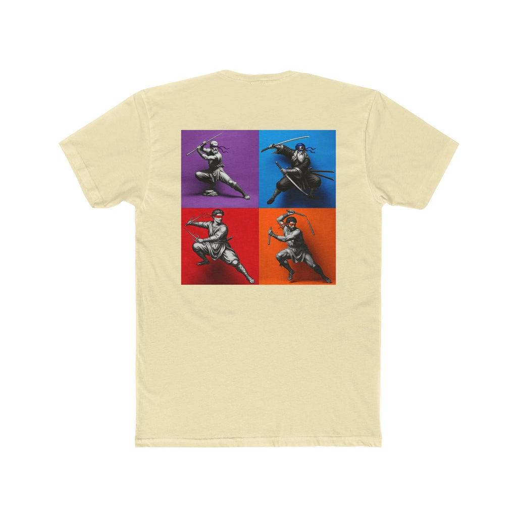 Leonardo Donatello Raphael Michelangelo Ninja Tee | Renaissance Pop Art Shirt