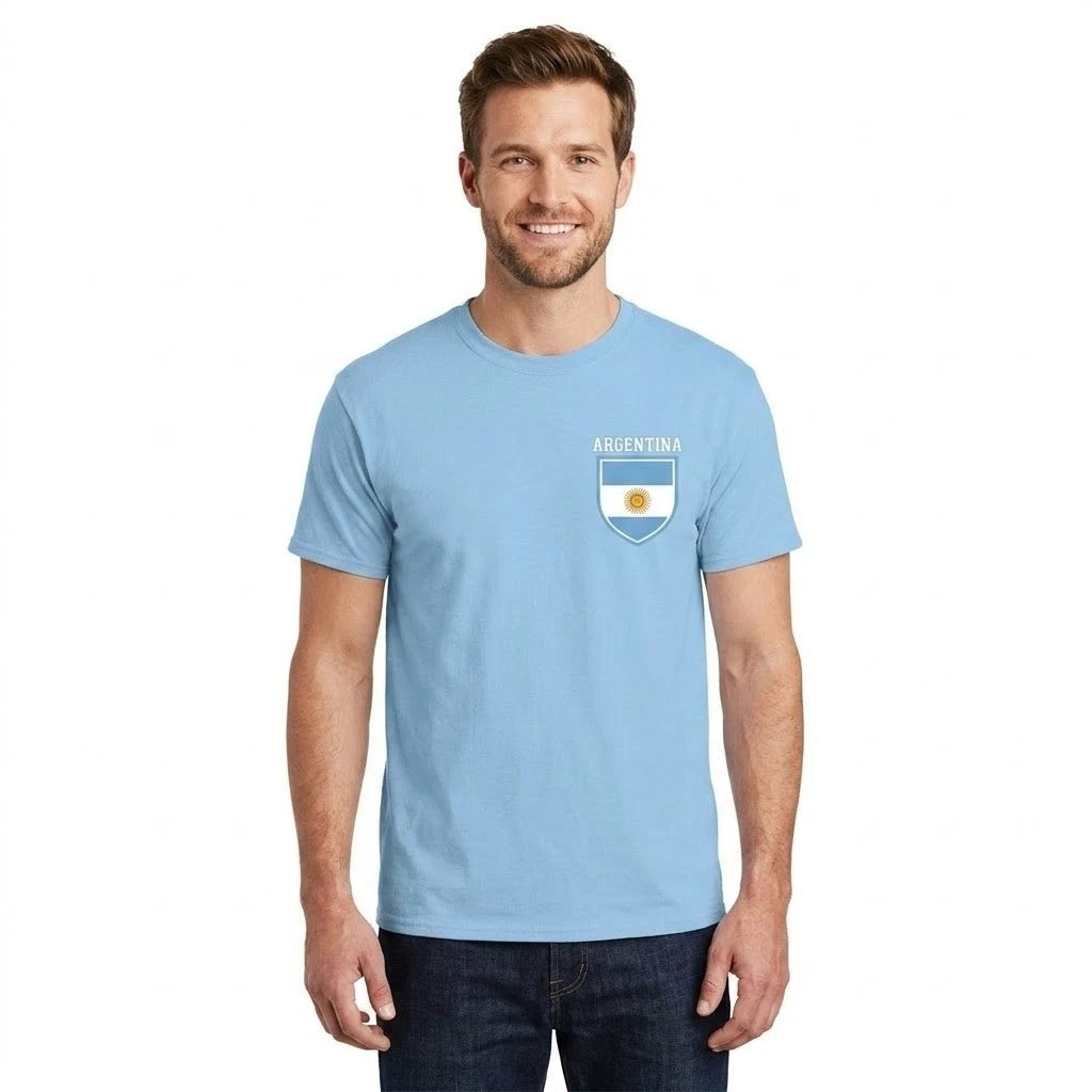 Argentina World Cup 2026 T Shirt Mens Football Soccer Fan Argentina Supporter
