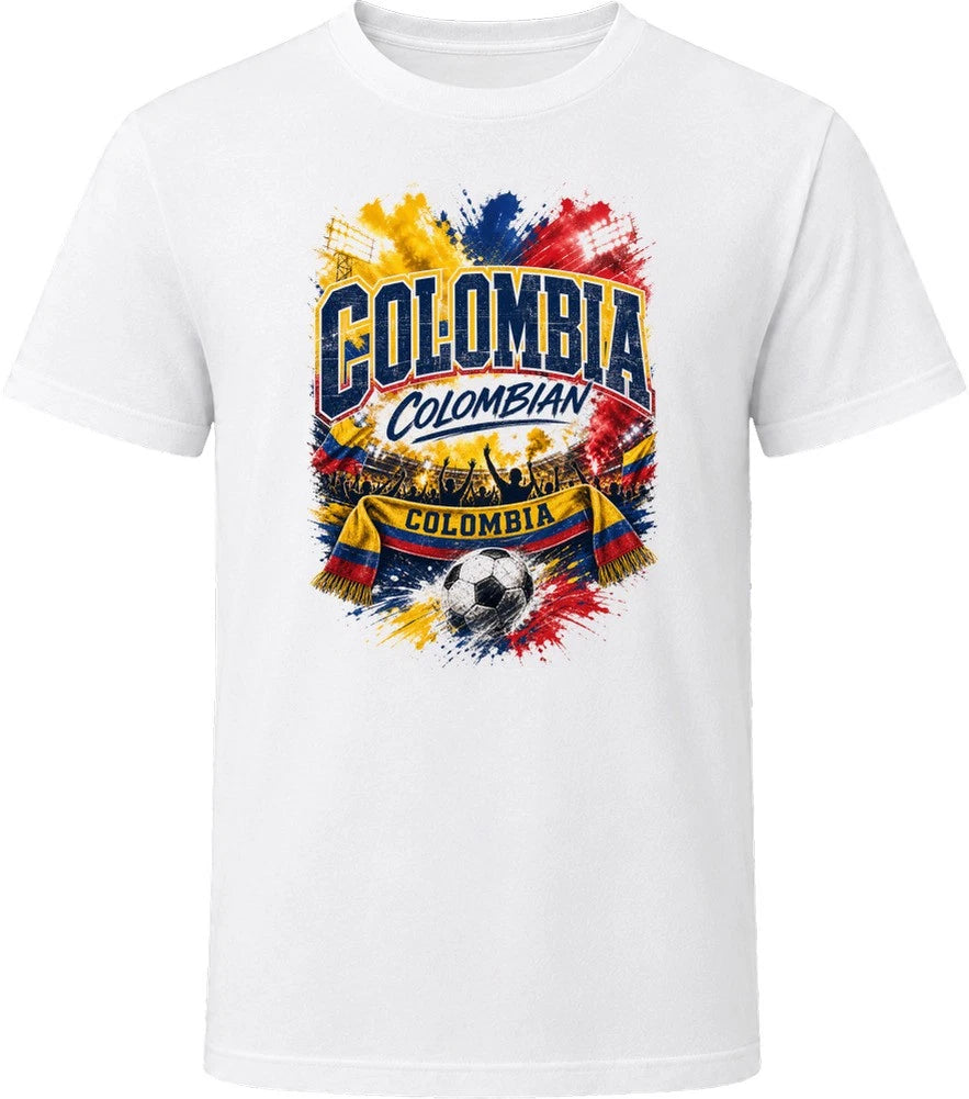 Colombia Colombian Soccer Football National Supporters T Shirt
