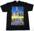Los Angeles City T-shirt LA Sports Urban Streetwear Men's Black New