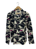 Dress hippy Long Sleeve Shirt L Cotton CRM All Over Pattern