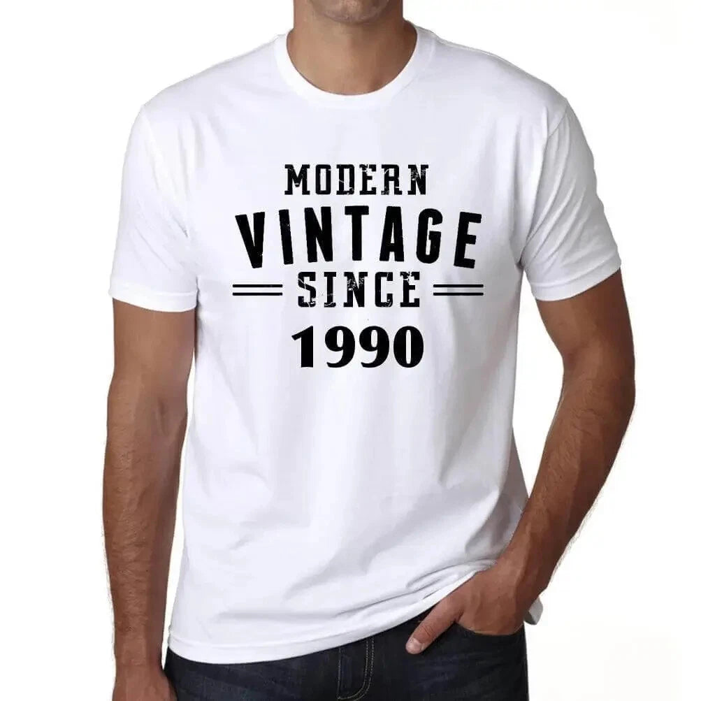 ULTRABASIC Men's T-Shirt Vintage Modern Since 1990 Modern Vintage Since