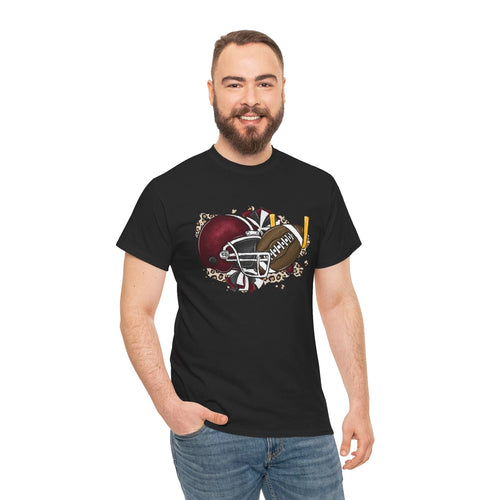 American Football Mom T-Shirt - Proud Mom Tee for Football Families